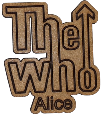 Magnet - The Who personnalisable